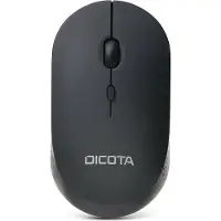 Dicota D32003 SILENT V2 Maus kabellos schwarz
