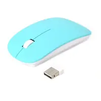 Omega OM-414 (Sans fil), Souris, Bleu