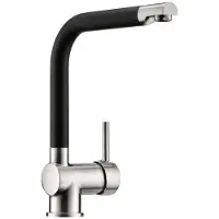 Linea (Naber GmbH) Naber Mitigeur monocommandé Drive 1S couleur inox/noir 5011089