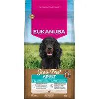 Eukanuba Grain Free Adult Large Lamb 12 kg nourriture sèche sans céréales pour chiens de grandes races avec de l'agneau