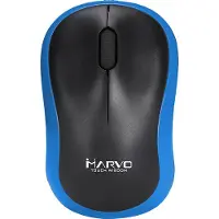 Office Souris sans fil, Marvo DWM100BL, noir-bleu, optique, 1000DPI