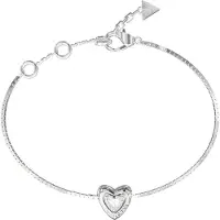 GUESS Beloved Armband, (18.50 cm, Acier, Acier, Acier inoxydable)