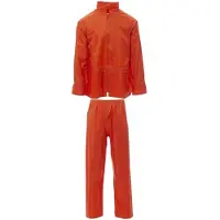 Payper Combinaison imperméable Revêtement PVC « SET-NYLON » - Orange fluo M