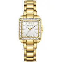 Lee cooper Montre-bracelet pour femme LC08127.120 en optique or Fashion.