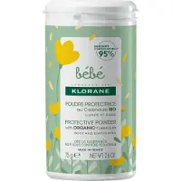 Klorane Poudre protectrice pour bébé, 75 g,