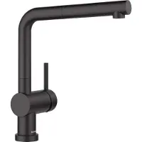 BLANCO Robinet de cuisine avec douchette LINUS-S noir mat 527523