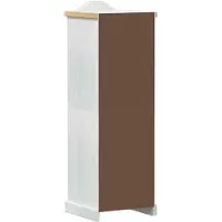vidaXL Armoires blanches 55 x 52 x 170 cm en pin massif