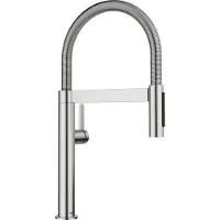 BLANCO CULINA-S II Mini robinet de cuisine Robinet haute pression PVD acier Douche flexible