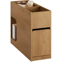 SoBuy Table d'Appoint Slim avec Plateau Amovible & Tiroir, 25 cm