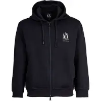 Armani Exchange Veste de survêtement marine / blanc