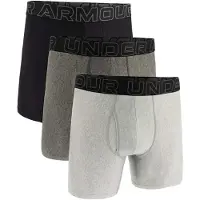 Under Armour Boxers gris / gris chiné / noir