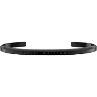 Daniel Wellington - Fashion solid black bracelet Classic DW0040000 - Dimension: L: 18.5 cm, Sangles de montre, Noir