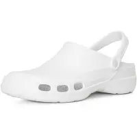 Ladeheid Sabots Eva pour femmes et hommes, légers comme une plume LA-885 (blanc, 44 UE)
