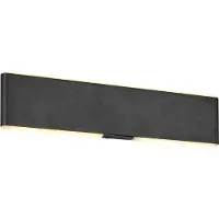 TRIO Applique murale moderne Conchita noir 32cm