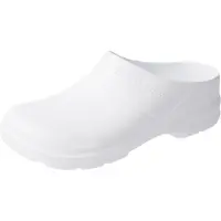 Ladeheid femmes et hommes sabots légers Eva sabots de jardin chaussures de jardin LA-858 (blanc, 40)