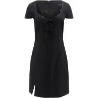 GUESS Isabeau Bows Short Sleeve Short Dress Noir S Femme