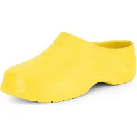 Ladeheid Femmes et Hommes Sabots légers Eva Sabots de jardin Chaussures de jardin KL037(Jaune, 38)