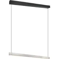 TRIO 347910107 Wallace Suspension LED 29W dimmable Nickel mat CCT couleur de lumière réglable