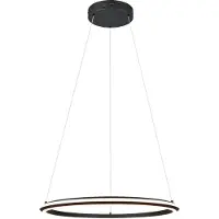 TRIO 331019132 AMADOR Suspension D750 mm LED SMD 48 W/5800 lm 2300+3000+4000 K noir, variateur