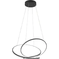 TRIO Lampe suspendue Vide Darvin noir - 75cm