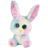 Nici GLUBSCHIS Kuscheltier Hase Rainbow Candy 15cm 45561