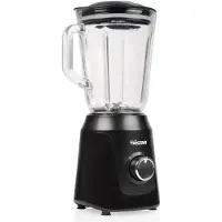 Tristar Haushaltsgeräte Tristar BL-4482 blender 1 L Mixeur de cuisine 350 W Noir, transparent