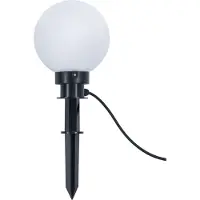 TRIO Lampe de jardin Bolo Spike opale de 20 cm