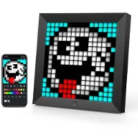 Divoom Pixoo (8.60"), Cadre numérique, Noir