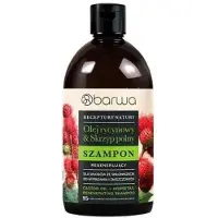 Barwa Castor Oil & Field Horsetail Regenerating Hair Shampoo 380ml (Shampoing liquide, 380 ml)