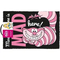 Ginza.se Paillasson Disney de - We're All Mad Here - pour Indifférent - rose/noir - Taille Standard