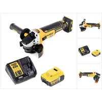 DeWalt DCG 405 P1 Meuleuse d'angle sans fil 18V 125mm Brushless + 1x batterie 5,0Ah + chargeur
