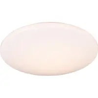 TRIO Reality Luminaires Plafonnier POLLUX DH 37x8,50 cm blanc Plafonnier