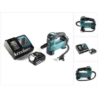 Makita DMP 180 RT1 Compresseur sans fil 18 V 8,3 bar + 1x Batterie 5,0 Ah + Chargeur