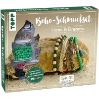 Frech Verlag GmbH Set de bijoux boho Hope & Dreams (vert) 18564