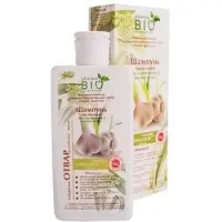 Pharma Bio Bio Pharma Laboratory Shampooing à l'ail biologique pour renforcer et stimuler (Shampoing liquide, 200 ml)