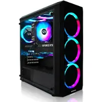 GREED MK2 FE - PC gaming - AMD Ryzen 5 5500 + RTX 5050 (8 Go) - Ordinateur de bureau avec 4,6 GHz - 16 Go de RAM DDR4 - SSD de 512 Go - WiFi + Windows 11 Pro