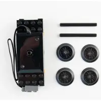 LEGO Technic Power Functions Système de propulsion avec 2 essieux et 4 roues - 88002 NOUVEAU ! Pièces 7x