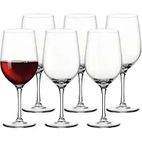 Leonardo 061449 Ciao+ Gobelet à vin rouge XL, verre, 610 ml, H 22,5 cm, transparent (6 pièces)