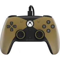 Hyperkin Controller Competitor gold (PC, Xbox One S, Xbox Series S, Xbox Series X), Manette, Or, Noir