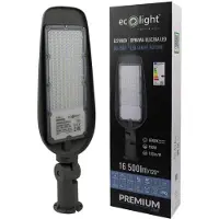 Eco-Light Lampadaire 150 W en aluminium avec réglage de l'angle IP65 couleur froide Ecolight EC79909