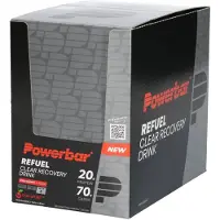 Powerbar Refuel Clear Recovery Energy Drink Monodose Box Wild Strawberries 100g 10 Units Clair