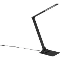TRIO Lampe de bureau Travis Design noir