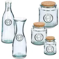 Zeller Pot en céramique avec couvercle pour produits en vrac, 1200 ml