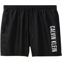 Calvin Klein Shorts de bain 'Intense Power' noir / blanc