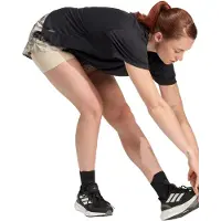Adidas T-shirt fonctionnel 'Ess' noir / blanc