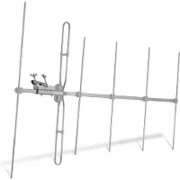 Technisat TECHNIYAGI 6 VHF | Antenne 6 éléments pour la réception du DAB+ | argent