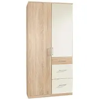 Wimex Click Armoire à portes battantes 90 cm, 3 tiroirs