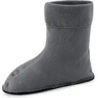 Ladeheid Enfants Chaussettes Chauffantes pour Bottes de Caoutchouc LA-CA-01 LA-CA-03 LA-CA-04(Gris Foncé, 26/27)