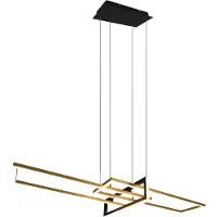 TRIO Lampe LED suspendue 34W SALINAS 320310308