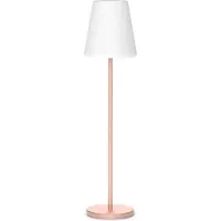 New Garden Lola slim 120 - lampadaire rechargeable avec panneau solaire - RGB+W - Ø 26 x 119 cm - 4,6W LED dimmable inclus - IP65 - or rose